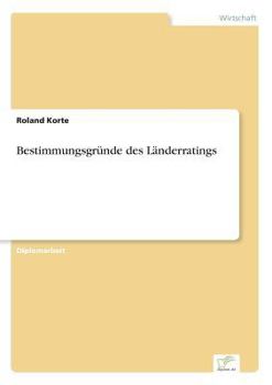 Paperback Bestimmungsgründe des Länderratings [German] Book