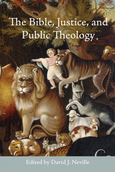 Paperback The Bible, Justice, and Public Theology Book