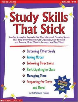 Paperback Study Skills That Stick Book