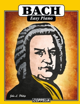 Paperback Bach Easy Piano [French] Book