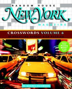 Paperback New York Magazine Crosswords, Volume 6 [Large Print] Book