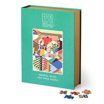 Misc. Frank Lloyd Wright Imperial Hotel 500 Piece Book Puzzle Book