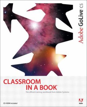 Paperback Adobe GoLive CS Classroom in a Book