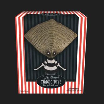 Toy Dark Horse Deluxe Tim Burton Oystery Boy 8" Vinyl Figure Book