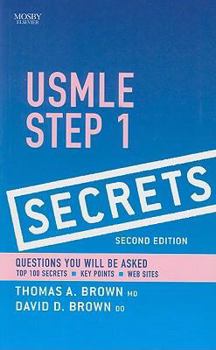 Paperback USMLE Step 1 Secrets Book