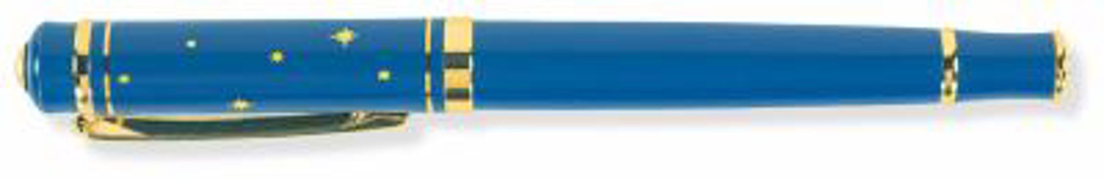 Hardcover Pen Navy/Gold Book