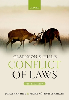 Paperback Clarkson & Hill's Conflict of Laws Book