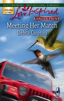 Mass Market Paperback Meeting Her Match [Large Print] Book