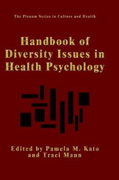 Hardcover Handbook of Diversity Issues in Health Psychology Book