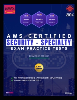 Paperback AWS Certified Security - Specialty Exam Practice Tests Book