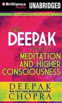 Audio CD Ask Deepak about Meditation & Higher Consciousness Book