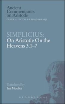 Hardcover Simplicius: On Aristotle On the Heavens 3.1-7 Book