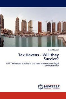 Paperback Tax Havens - Will They Survive? Book