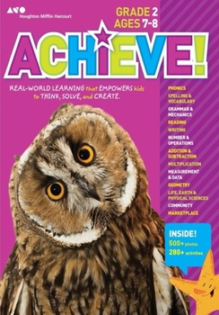 Paperback Achieve! Grade 2: Think. Play. Achieve! Book