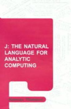 Hardcover J - The Natural Language for Analytic Computing Book