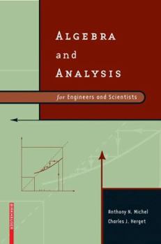 Paperback Algebra and Analysis for Engineers and Scientists Book