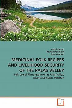 Paperback Medicinal Folk Recipes and Livelihood Security of the Palas Velley Book