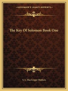 Paperback The Key Of Solomon Book One Book