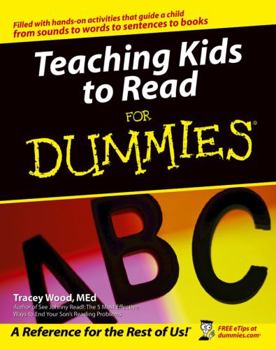 Paperback Teaching Kids to Read for Dummies Book