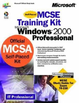 Paperback MCSE Training Kit: Microsoft Windows 2000 Professional Book
