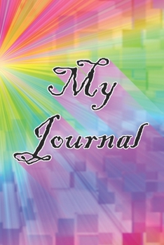 Tie Dye Lined Journal
