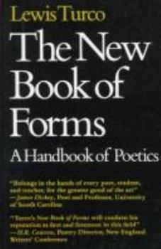 Paperback The New Book of Forms: A Handbook of Poetics Book