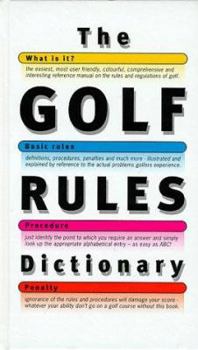 Hardcover The golf rules dictionary Book