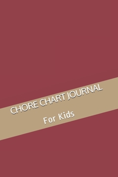 Paperback Chore Chart Journal Book