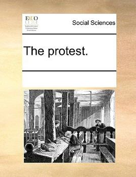 Paperback The protest. Book