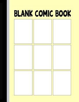 Paperback Blank Comic Book: Panels for Drawing Your Own Comic Book