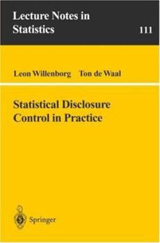 Paperback Statistical Disclosure Control in Practice Book