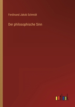 Paperback Der philosophische Sinn [German] Book