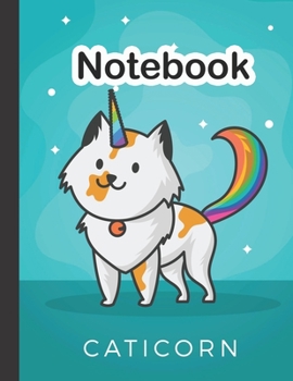 Paperback Notebook: Caticorn Book