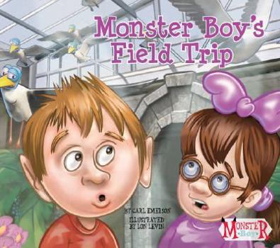 Library Binding Monster Boy's Field Trip Book