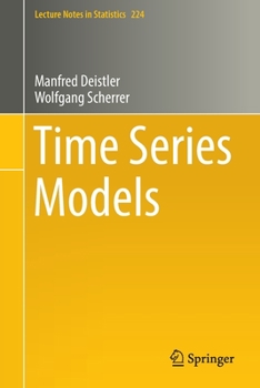 Paperback Time Series Models Book