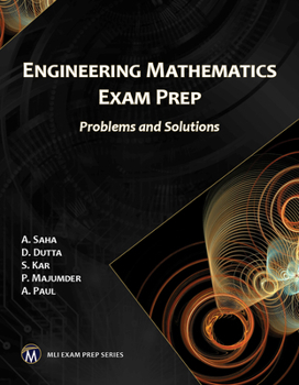 Paperback Engineering Mathematics Exam Prep: Problems and Solutions Book