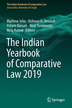 Paperback The Indian Yearbook of Comparative Law 2019 Book