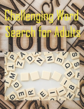 Paperback word Puzzle for Adults: Puzzle Books for Adults Book