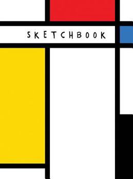 Hardcover Sketchbook: Neoplasticism Abstract Art Draw, Doodle, or Sketch Book