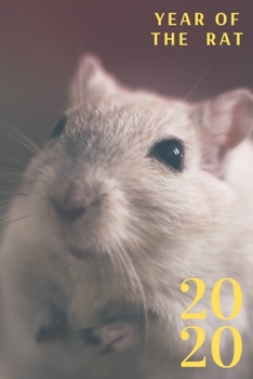 Paperback 2020 Year of the Rat: Chinese New Year Notebook/Notepad, A5 120 lined pages diary/journal gift, 春節快樂, 鼠&# Book