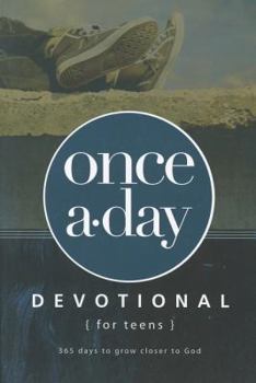 Paperback Once-A-Day Devotional for Teens Book