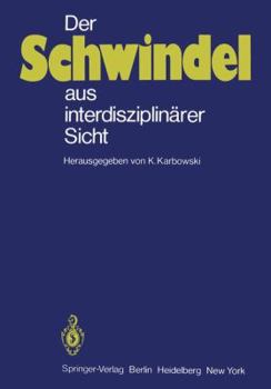 Paperback Der Schwindel Aus Interdisziplinärer Sicht [German] Book