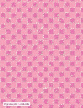 Paperback My Simple Notebook: Dot Grid Notebook Pink Bubble Pattern. Use dotted paper for- Graphing Pad, Work Book, Planner, Doodling, To-Do Lists, Book