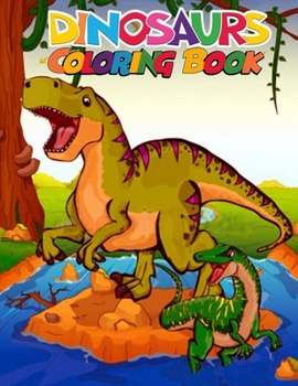 Paperback Dinosaur coloring book: dinosaur coloring book party favors, Dinosaur Designs For Boys and Girls Aged 6-12 Book