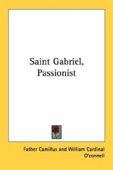 Paperback Saint Gabriel, Passionist Book