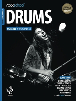 Paperback Rockschool Drums Grade 7 2018+ Book/Online Audio Book