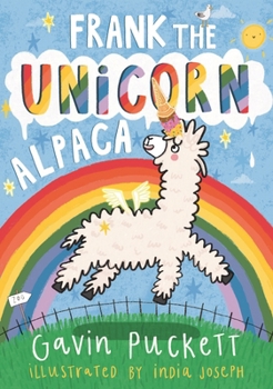 Paperback Frank the Unicorn Alpaca Book