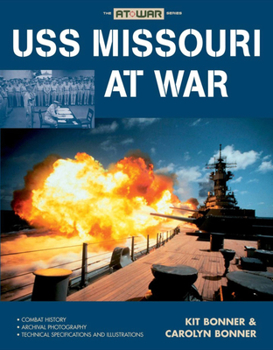 Paperback USS Missouri at War Book