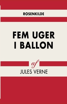 Paperback Fem uger i ballon [Danish] Book