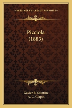 Paperback Picciola (1883) Book